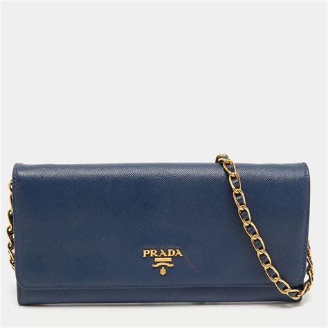 prada long wallet chain|prada wallet on chain blue.